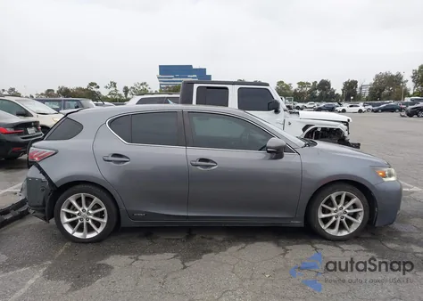 2013 Lexus Ct 200H z USA, uszkodzony, nr VIN JTHKD5BH3D2127735